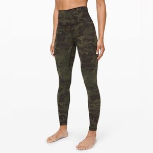 Wunder Under - Sz. 12 Camo Green